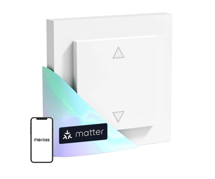 Inteligentny sterownik Meross Smart przełącznik rolet WiFi MRS105MA-EU (Matter)